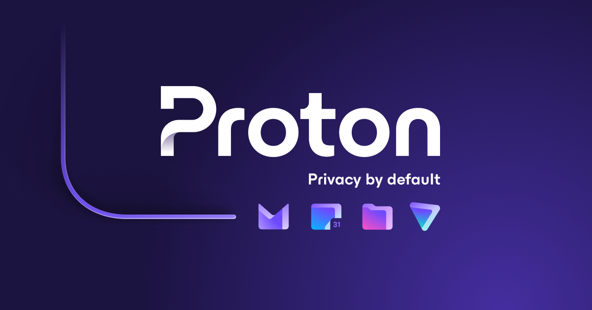 Preview image of website "Proton: Privacy by default"